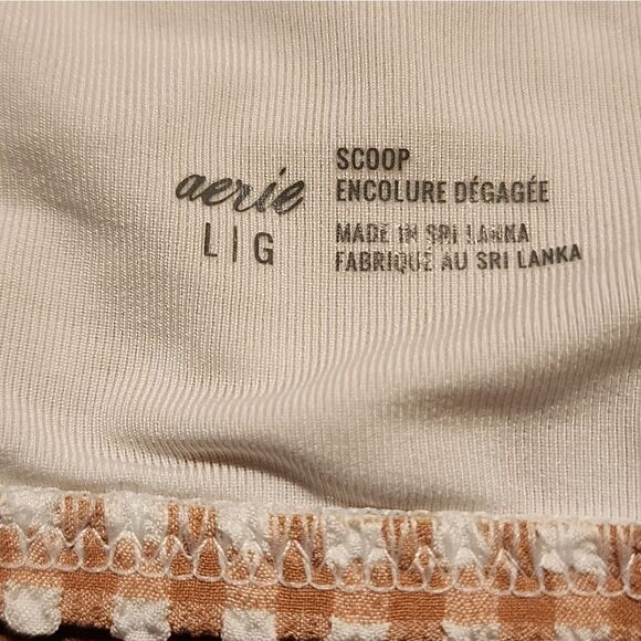 NWT Aerie Seersucker Ruffle Wrap 2 Piece Bikini Size Large - Picture 7 of 10